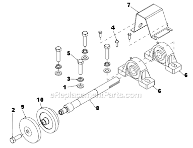 Part Location Diagram of 153533 MK Diamond Bolt, 1/2-13 X 2